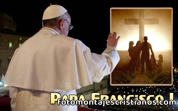 Fotomontajes con el Papa Francisco