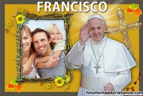 fotomontajes del papa francisco
